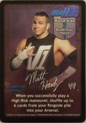 Matt Hardy face card